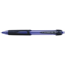 (JAD-SN227FBL) - UNIBALL POWERTANK BALLPOINT - Retractable,Fine 0.7mm Blue