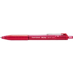  Papermate 300 Inkjoy Ballpoint Pen Retractable Medium 1mm Red 