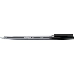  Staedtler 430 Stick Ballpoint Pen Medium 1mm Black 