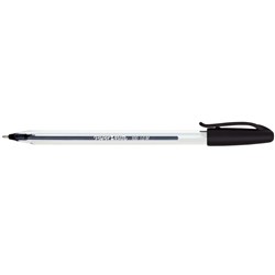  Papermate 100 Inkjoy Ballpoint Pen Medium 1mm Black 