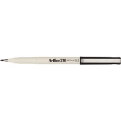  Artline 210 Fineliner Pen Medium 0.6mm Black 0 