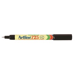  Artline 725 Permanent Marker Bullet 0.4mm Black 0 