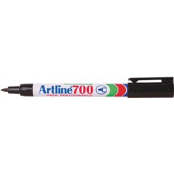  Artline 700 Permanent Marker Fine Bullet 0.7mm Black 0 