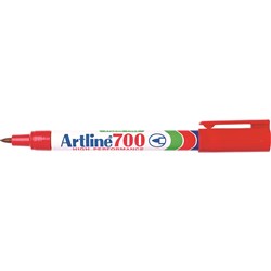  Artline 700 Permanent Marker Fine Bullet 0.7mm Red 0 