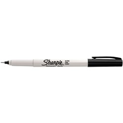  Sharpie Ultra Fine Marker Permanent Bullet 0.3mm Black 0 