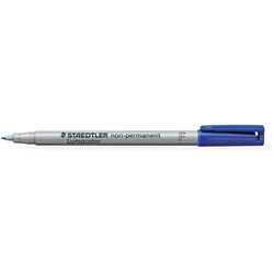  Staedtler 316 Lumocolor Pen Non-Permanent Fine 0.6mm Blue 