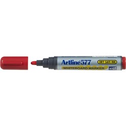  Artline 577 Whiteboard Marker Bullet 3mm Red 0 