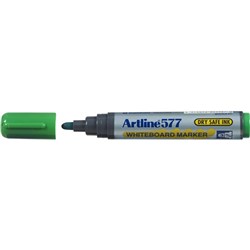  Artline 577 Whiteboard Marker Bullet 3mm Green 0 