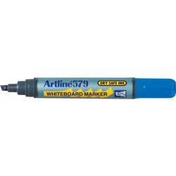  Artline 579 Whiteboard Marker Chisel 2-5mm Blue 0 