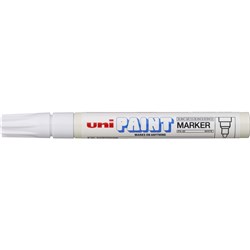  Uni PX20 Paint Marker Bullet 2.8mm White 