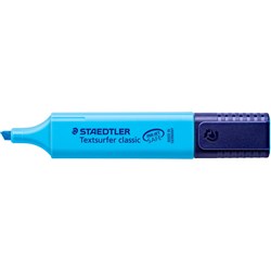  Staedtler Classic Highlighter Chisel 1-5mm Textsurfer Blue 