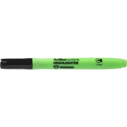  Artline Supreme Highlighter Chisel 2-5mm Green 0 
