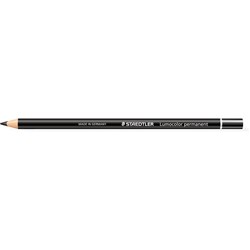  Staedtler 108 Lumocolor Glasochrom Permanent Pencil Black 