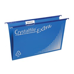  Crystalfile Suspension Files Polypropylene Blue Pack Of 20 0 