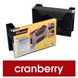 FELLOWES DESKTOPPER Cranberry