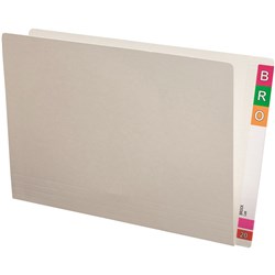  Avery Lateral Shelf Files Foolscap Extra Heavy Weight White Box Of 100 