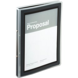  Avery Flexi View Presentation Binder A4 2 Ring 13mm Black 