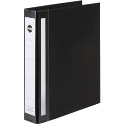  Marbig Enviro Deluxe Wide Capacity Binder A4 2D Ring 38mm Black 