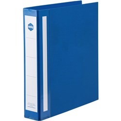  Marbig Enviro Deluxe Wide Capacity Binder A4 2D Ring 38mm Blue 