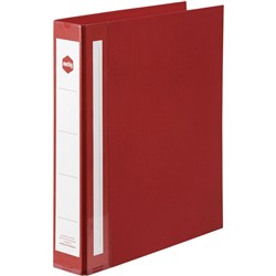  Marbig Enviro Deluxe Wide Capacity Binder A4 2D Ring 38mm Red 