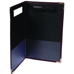 ESSELTE SUPERTUFF CLIPFOLDER F/C Black