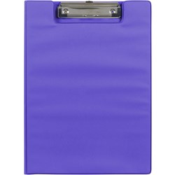  Marbig PVC Clipfolder A4 Summer Colour Purple 0 