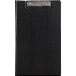  Marbig PVC Clipfolder Foolscap Black 0 