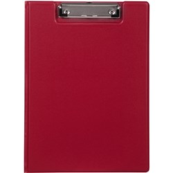  Marbig PVC Clipfolder A4 Red 0 
