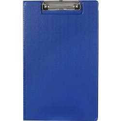  Marbig PVC Clipfolder Foolscap Blue 0 