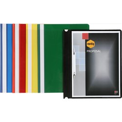  Marbig Deluxe Flat File A4 With Clear Front Black 0 