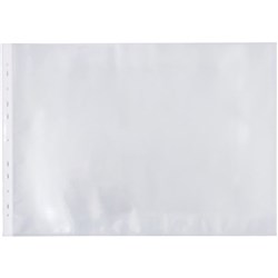  Marbig Sheet Protectors A3 Heavy Duty Ultra Clear Landscape Box Of 100 