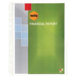  Marbig Easy Access Document Holder A4 Pack Of 10 0 