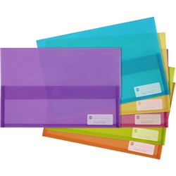 MARBIG POLYPICK WALLETS PP Foolscap Asstd