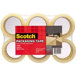 SCOTCH 400 PACKAGING TAPE 48mmx75m Clear