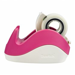 SCOTCH C29 TAPE DISPENSER RABBIT Inc Tape 19mmx8.8m Pink