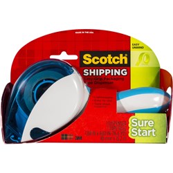 SCOTCH DP-1000 TAPE DISPENSER Easy Grip with Tape
