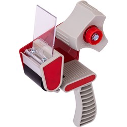  Stylus H10 Tape Dispenser Packaging Pistol Grip 50mm Red & Grey 