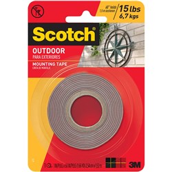 SCOTCH 4011 MOUNTING TAPE Exterior 25.4mm X 1.51M