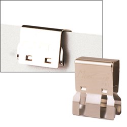  Carl MC55 Mori Clip 90 Sheet Capacity Large Silver Box Of 12 