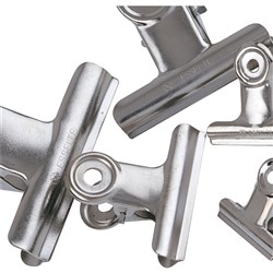  Esselte Bulldog Clip 63mm Chrome 0 