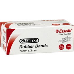  Esselte Superior Rubber Bands Size 32 Box 100gm 0 