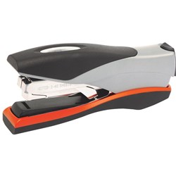  Rexel Optima Stapler Full Strip 40 Sheet Capacity Orange And Silver 