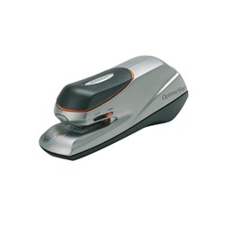  Rexel Optima Grip Electric Stapler 20 Sheet Capacity Silver And Black 