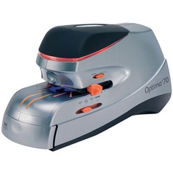 REXEL OPTIMA 70 STAPLER Electric Premium HD Staples