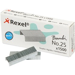  Rexel Staples No.25 25/4 Box Of 1500 0 