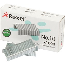  Rexel Staples No.10 10/4 Mini Box Of 1000 0 