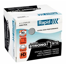  Rapid Staples Super Strong 9/12 Box Of 5000 0 