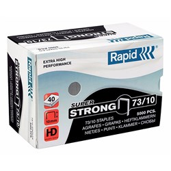 Rapid Staples Super Strong 73/10 Box Of 5000 0 