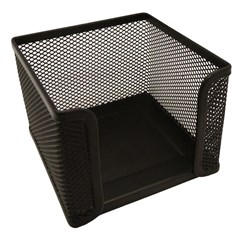  Esselte Mesh Memo Cube Holder Black 0 