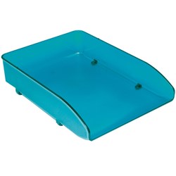  Metro Document Tray Foolscap Stackable Blueberry 0 